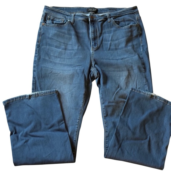 Judy Blue Boot Cut Jeans Size 1XL JB82100DK Dark Wash Stretch Denim - Picture 1 of 10